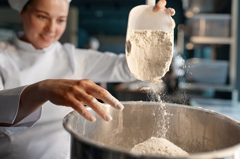 Distribución de levadura para panaderias